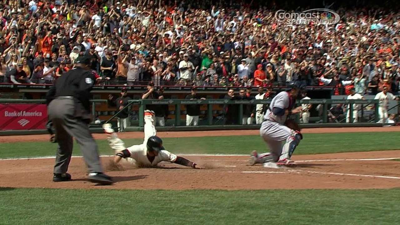 Clutch relief, Pence's hit key in Giants' comeback