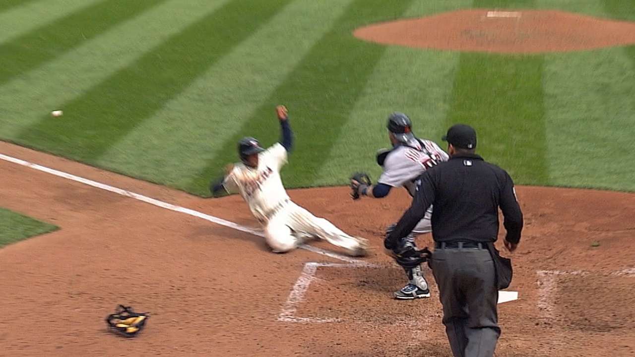 Plate patience leads to walks, runs for efficient Twins