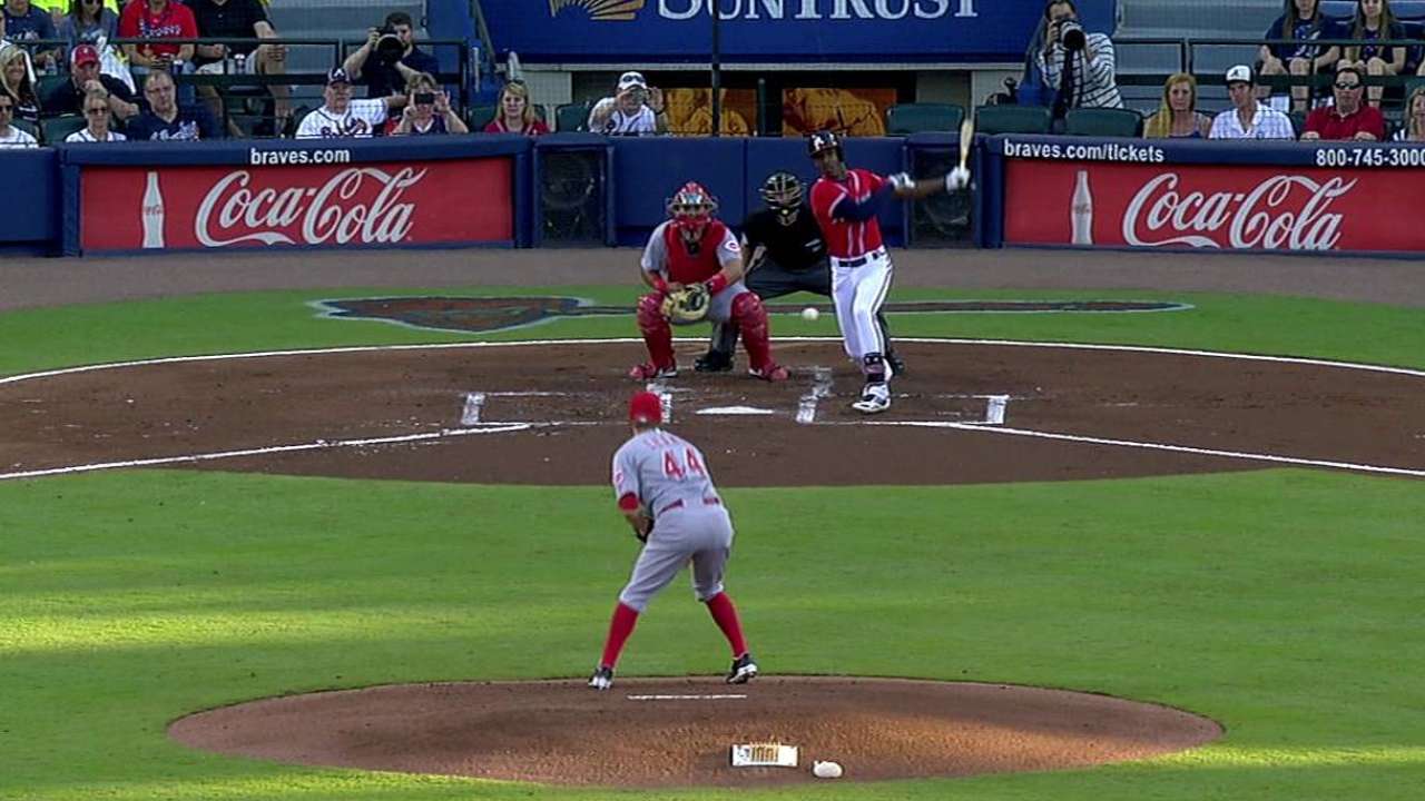B.J. Upton notches 1,000th career hit