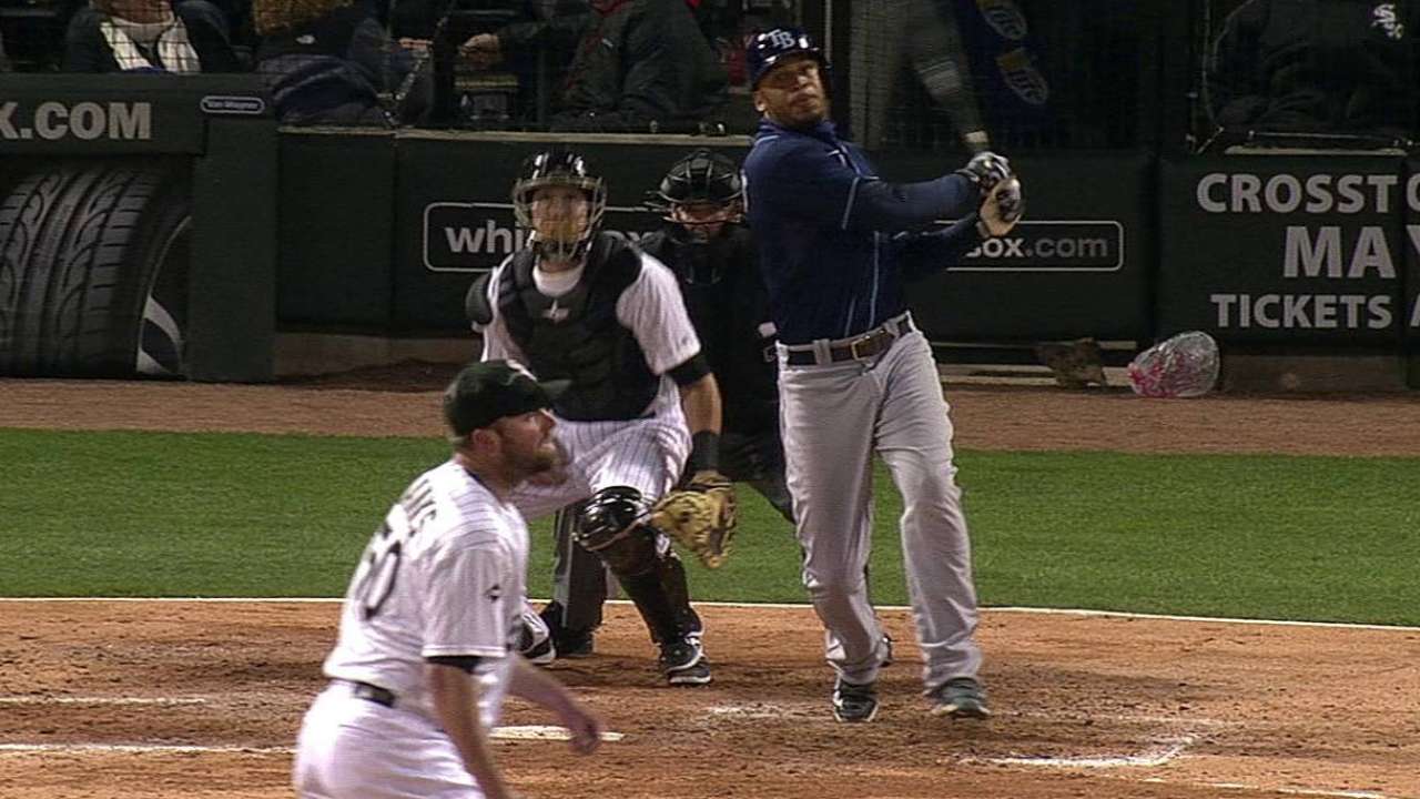 Ramos y los Rays le propinaron blanqueada a Chicago