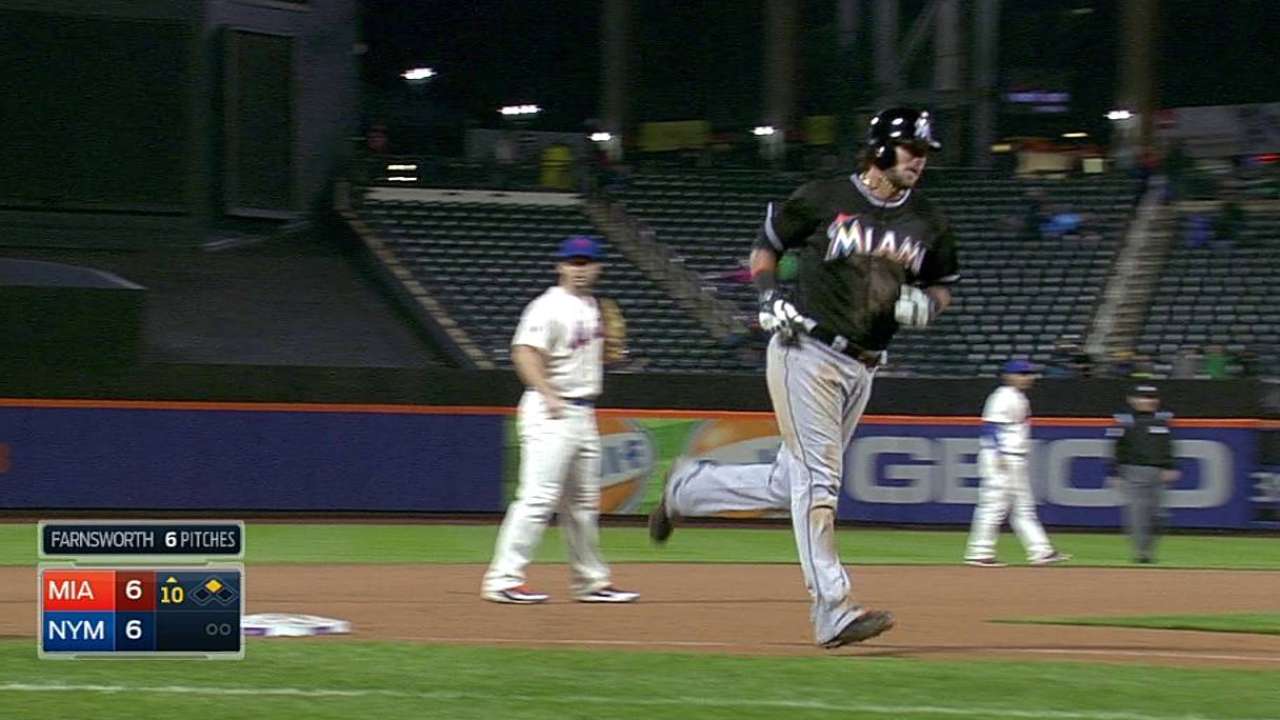 Salty tater in 10th helps Marlins escape Mets