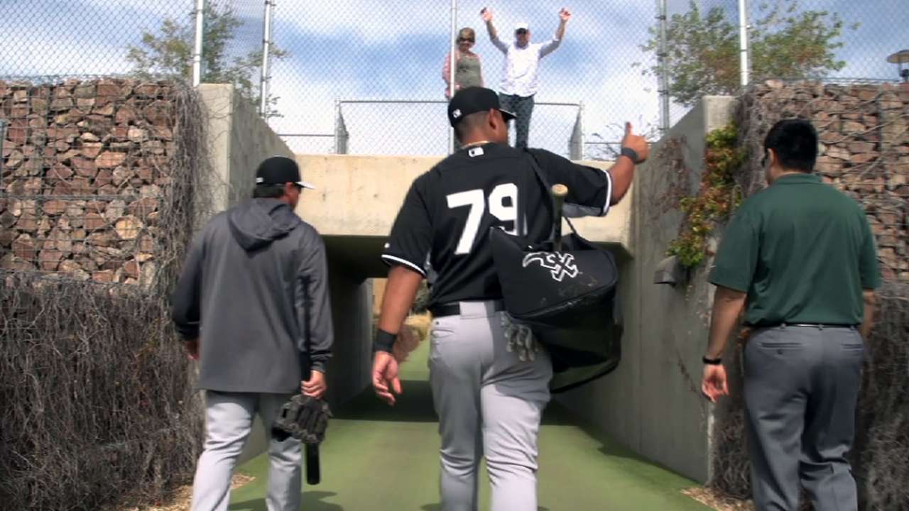 José Abreu se adapta a la vida en Estados Unidos