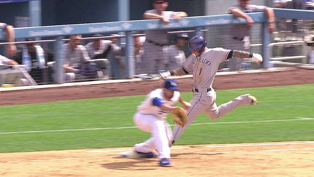Dodgers win challenge to overturn call at first