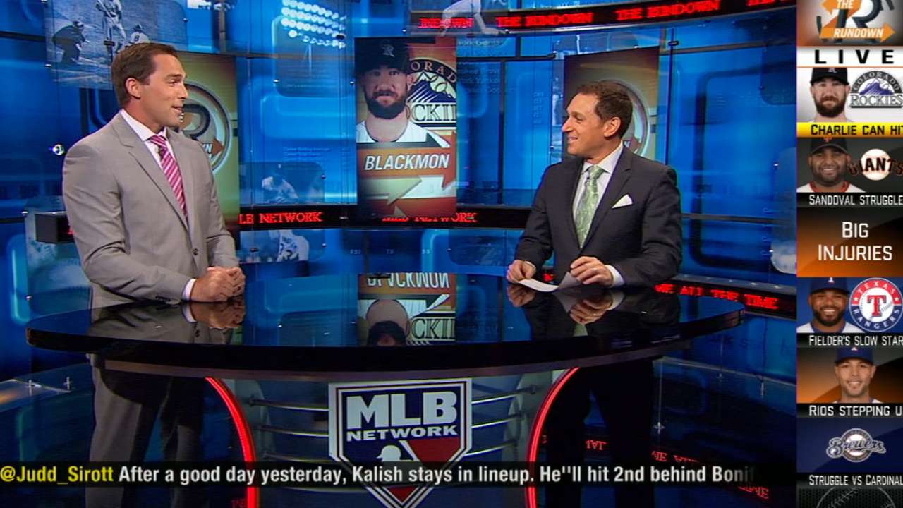 Bochy hopes Pablo, Belt can mimic Pence's turnaround