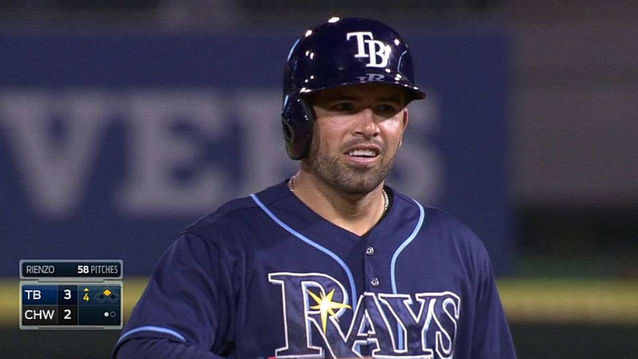 Odorizzi y Rays no pudieron con los White Sox