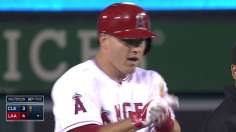 Angels rally late to take opener from Indians