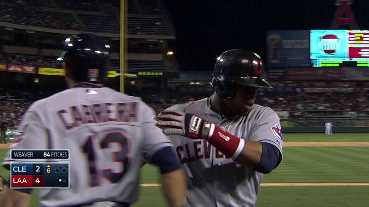 Santana ha explotado para salir del bache ofensivo