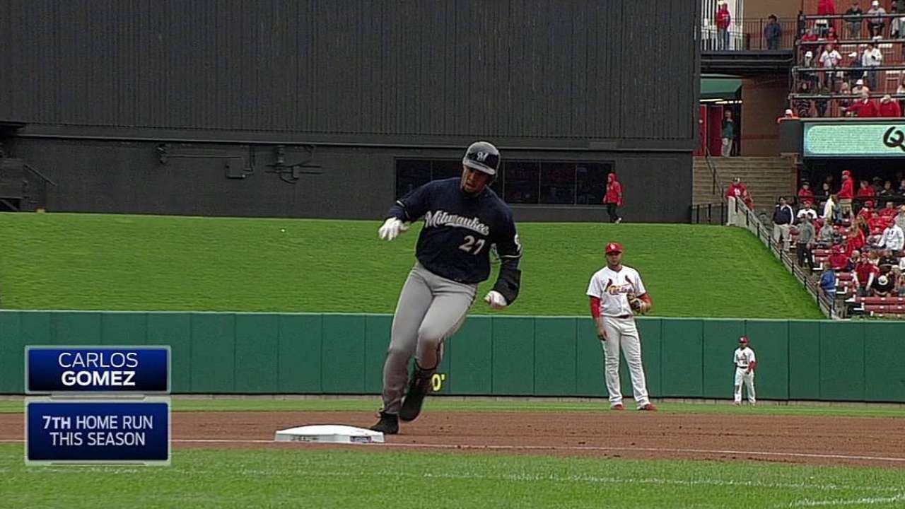 Garza's injury one Brewers can't overcome