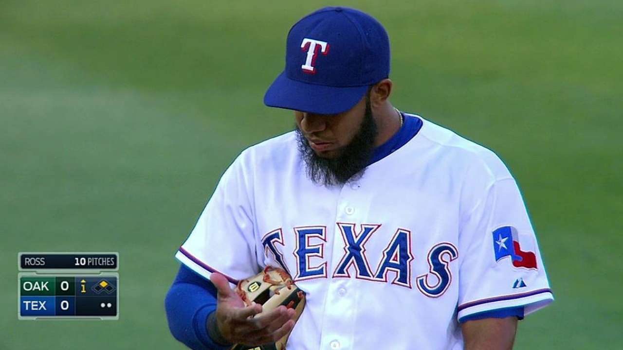 Andrus dropped to No. 9 spot in lineup