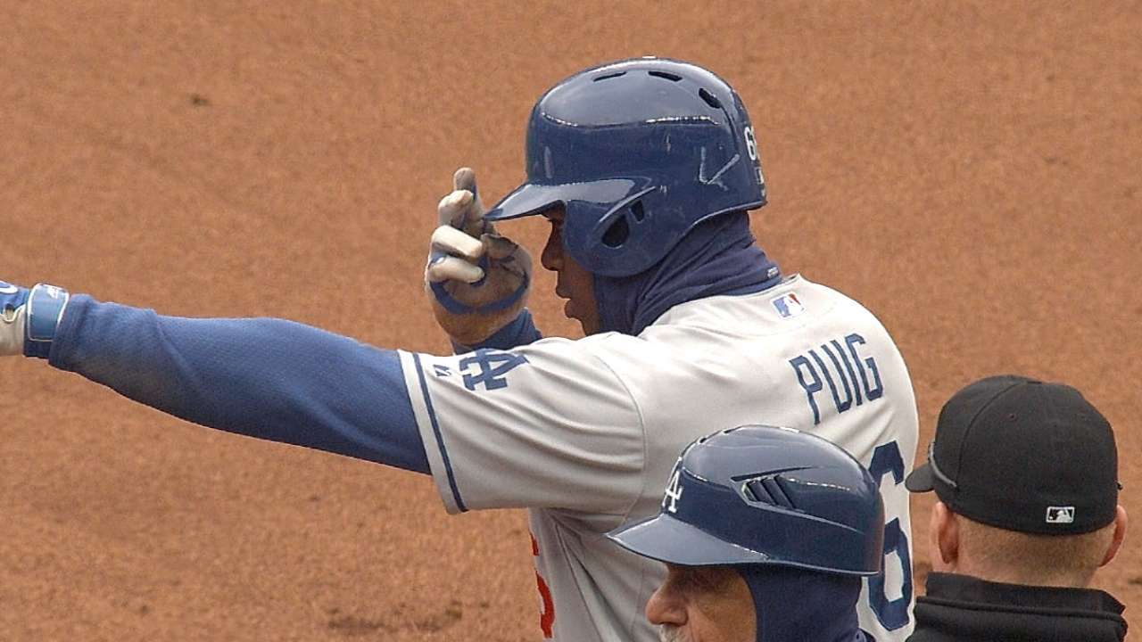 Dodgers ride hit parade to Game 1 win over Twins