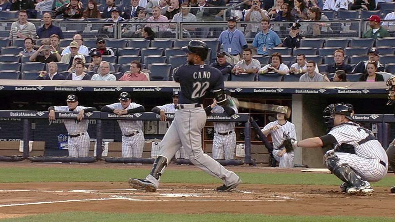 Canó y Elías guiaron a Marineros sobre Yankees
