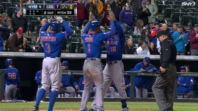 Confidence at plate rising for d'Arnaud