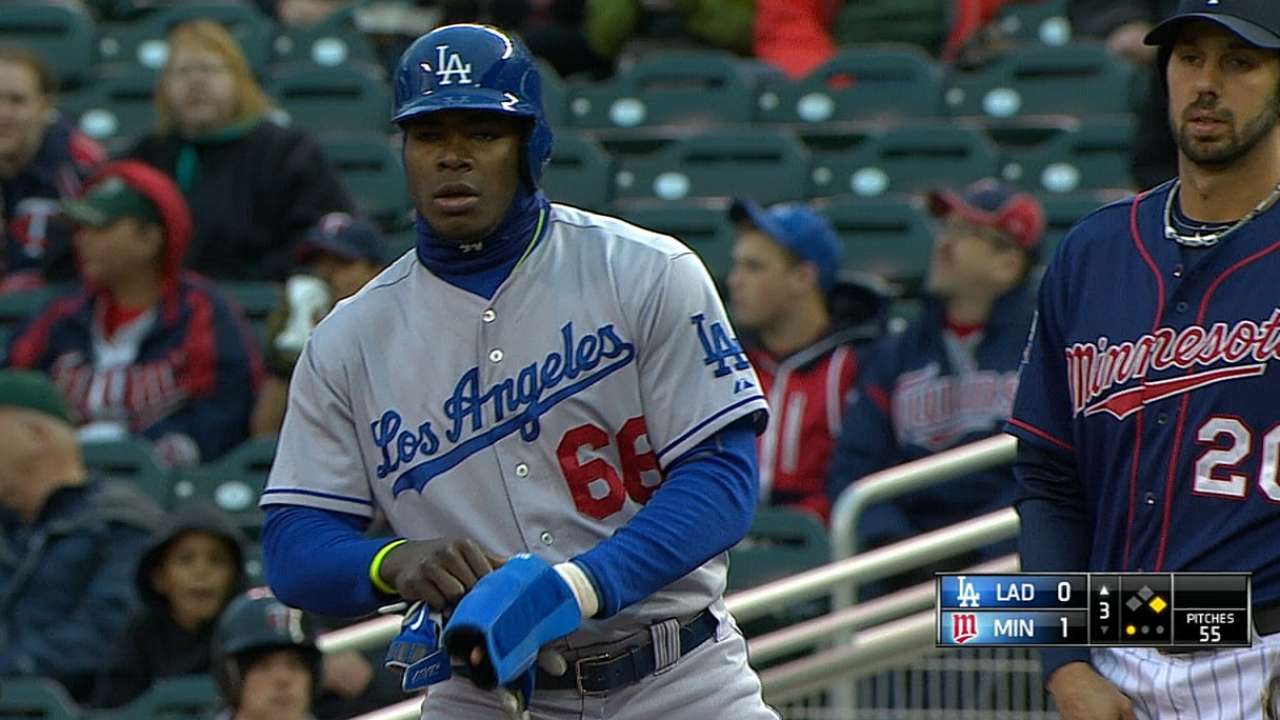 Puig's talent overcomes his occasional gaffes