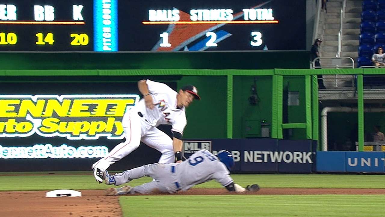 Marlins, Dodgers both win challenges at second