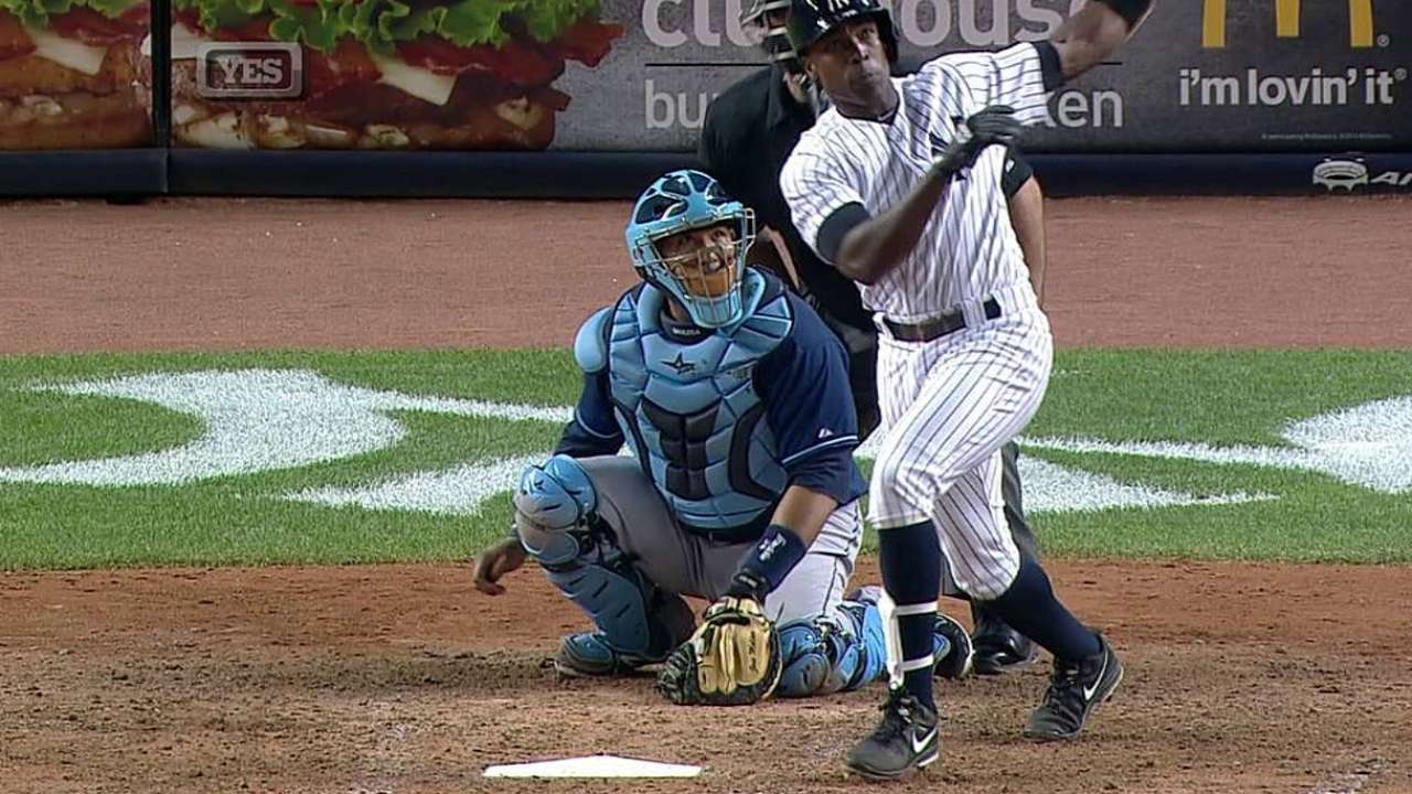 Yankees caen con Rays en maratónico encuentro