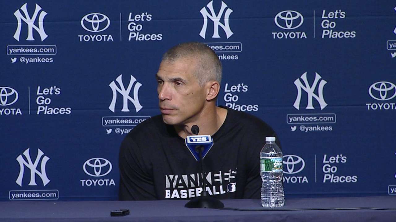 Short bullpen puts pitching pressure on Yanks