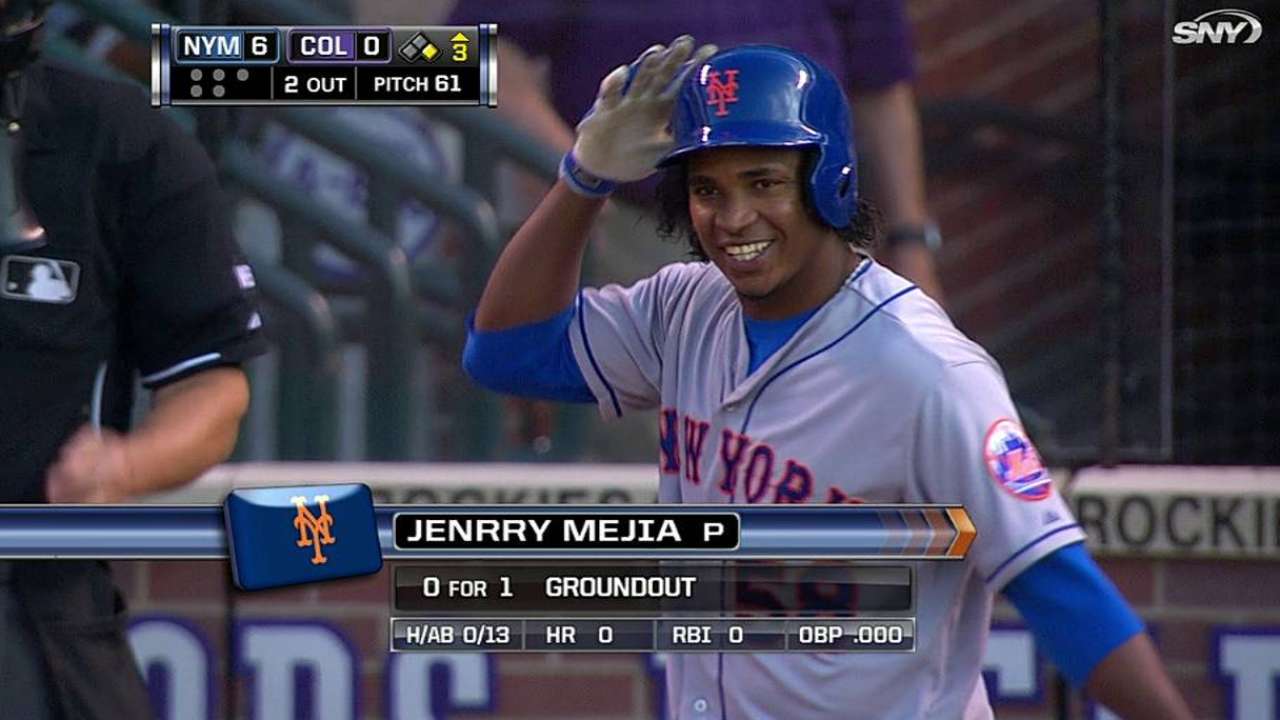 Fatigue not a factor in Mejia's struggles