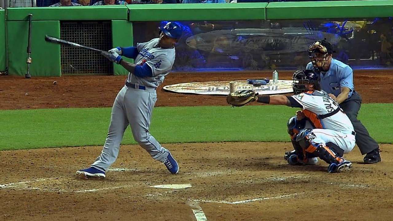 Con HR de Crawford L.A. vence a Miami en la 11ma