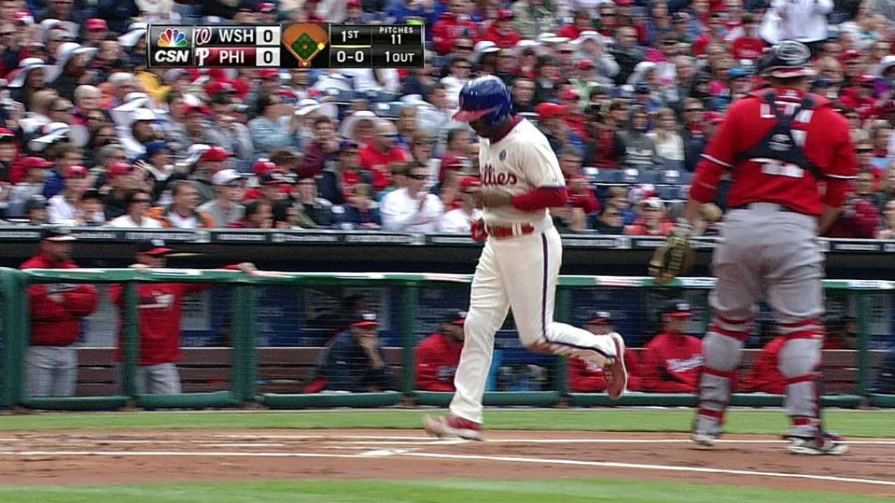 Filis superaron a Nacionales detrás de Hernández