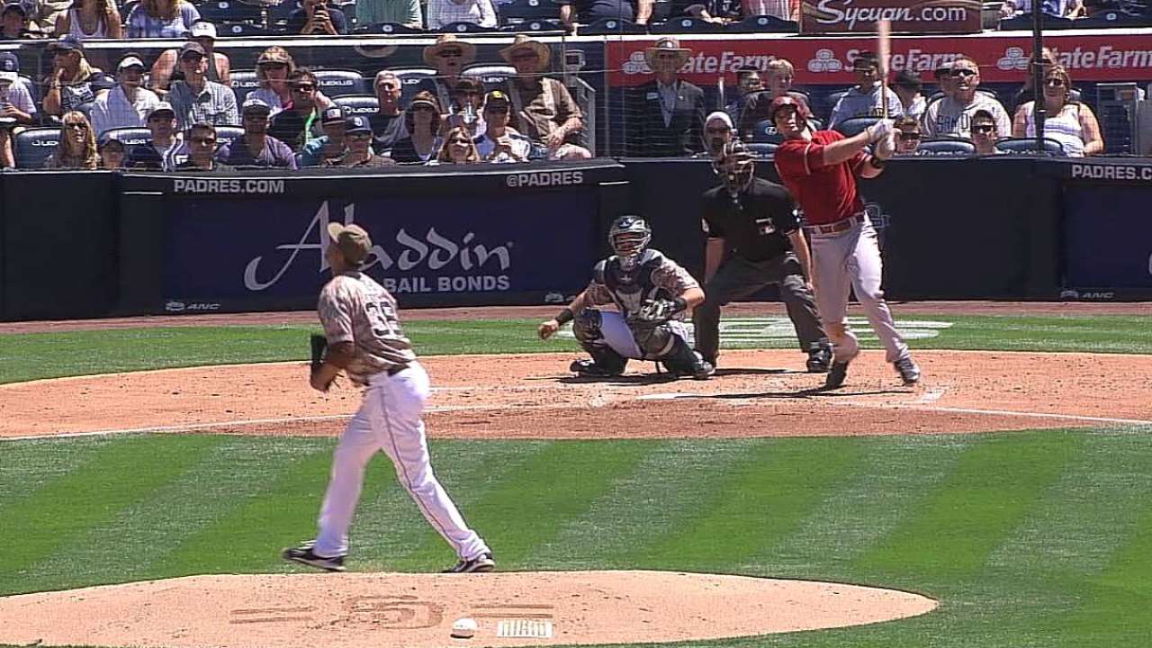 Racha ganadora de D-backs cortada en San Diego