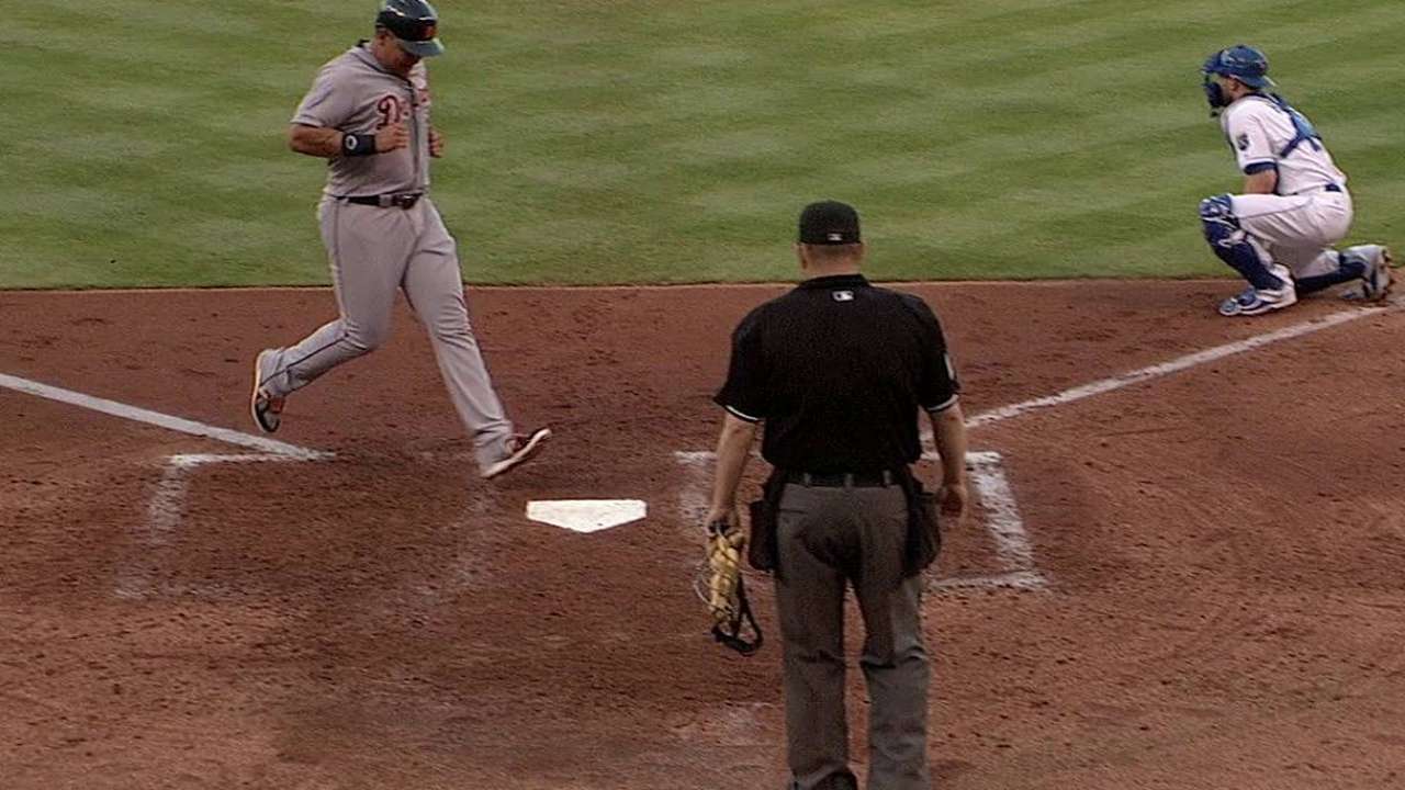 Miggy using deke to fool top-shelf outfielders