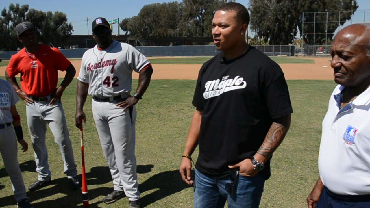 Choice visits Urban Youth Academy in Compton