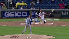 Worth the wait: Nats reign in soggy series opener