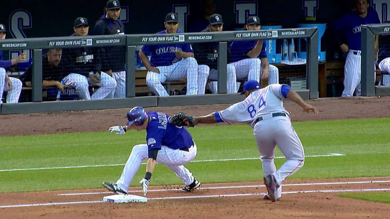 Weiss, Rockies win replay challenge