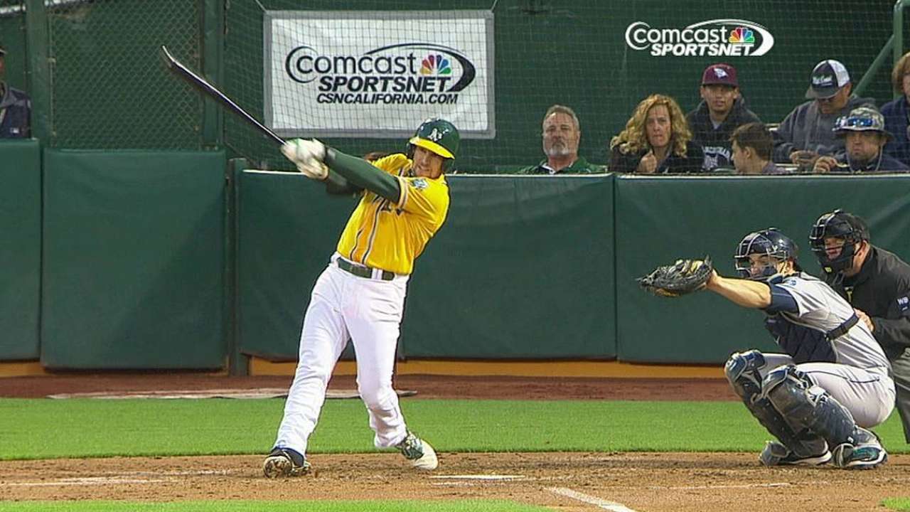Bates de Oakland dejaron sin respaldo a Kazmir