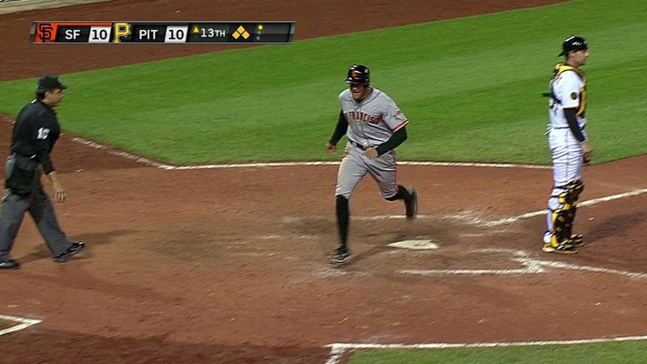 Toque de Machí llevó a Gigantes a ganar en la 13ra
