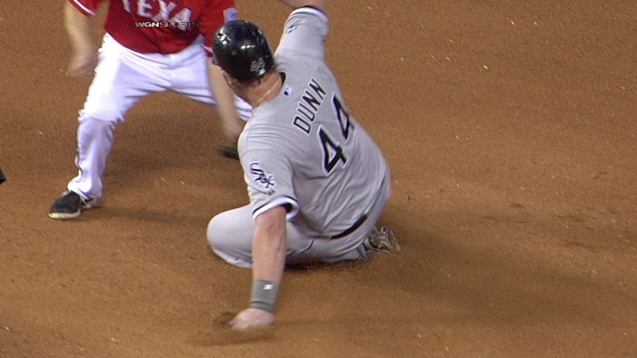 Dunn unimpressed with .304 batting average