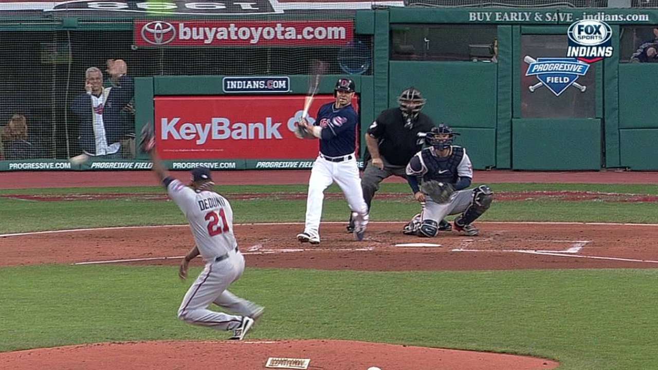 Tomlin lució en la loma e Indios superaron a Mellizos