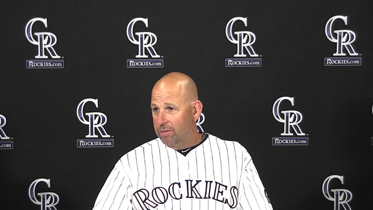 Weiss likes Rox position at one-quarter mark