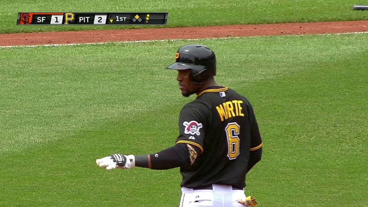 Cole, Piratas se imponen por la mínima a Gigantes