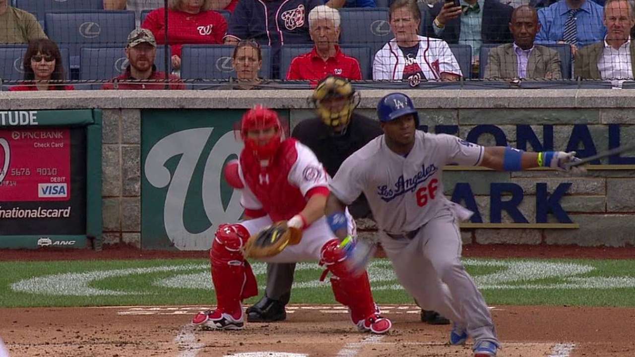 Ataque de Dodgers frenado en derrota vs. Nacionales
