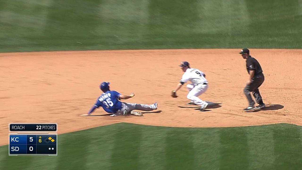 Padres stymied in rubber-game loss to Royals