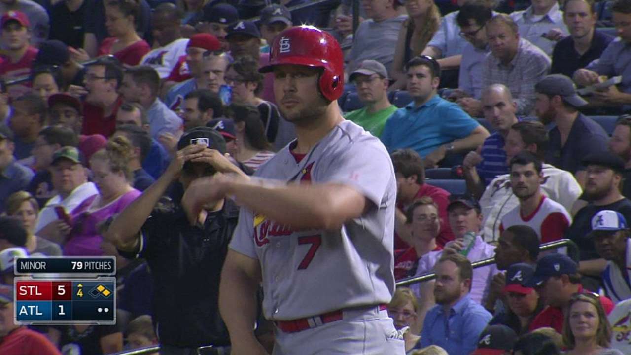 Bravos cayeron víctimas de Wainwright y Cardenales
