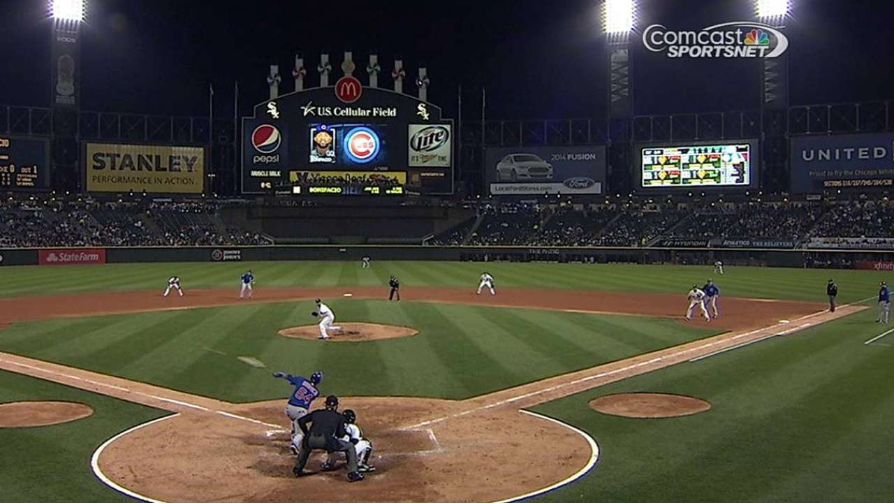 Cubs sufren tercera derrota en fila contra White Sox
