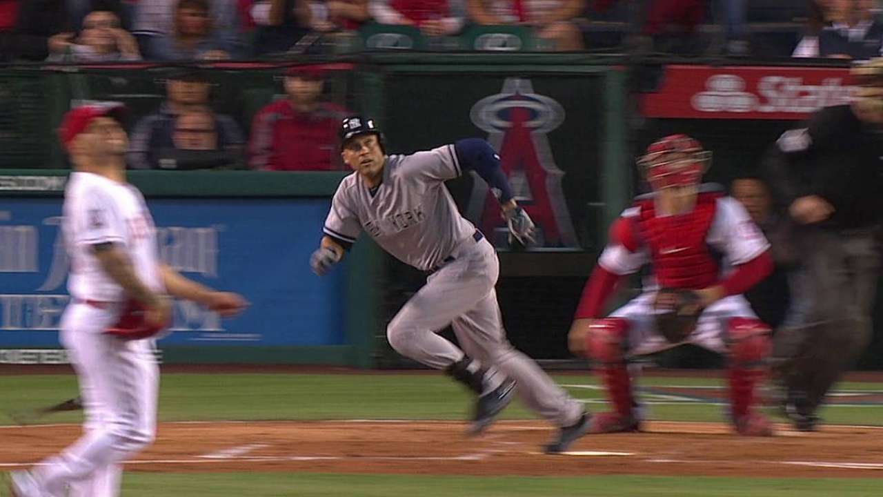 Jeter, Yankees se llevaron la serie en Anaheim