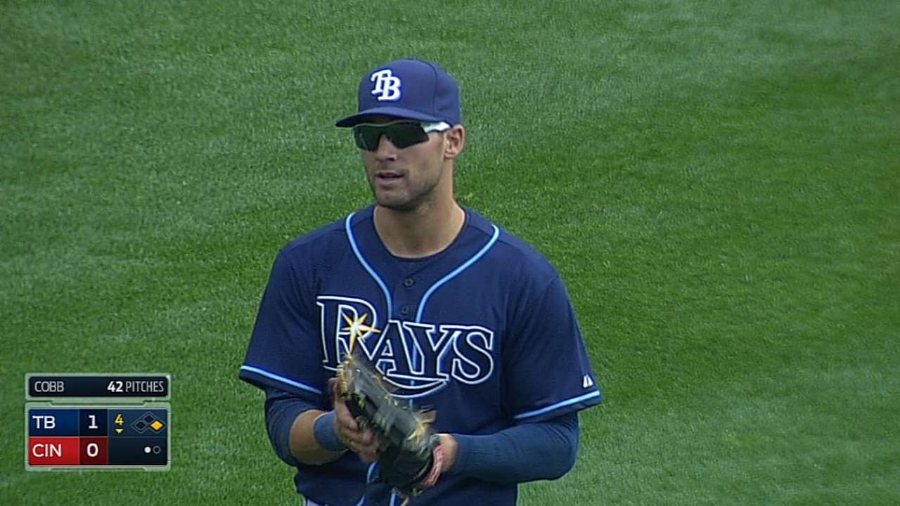 Kiermaier's glove could be golden for Tampa Bay