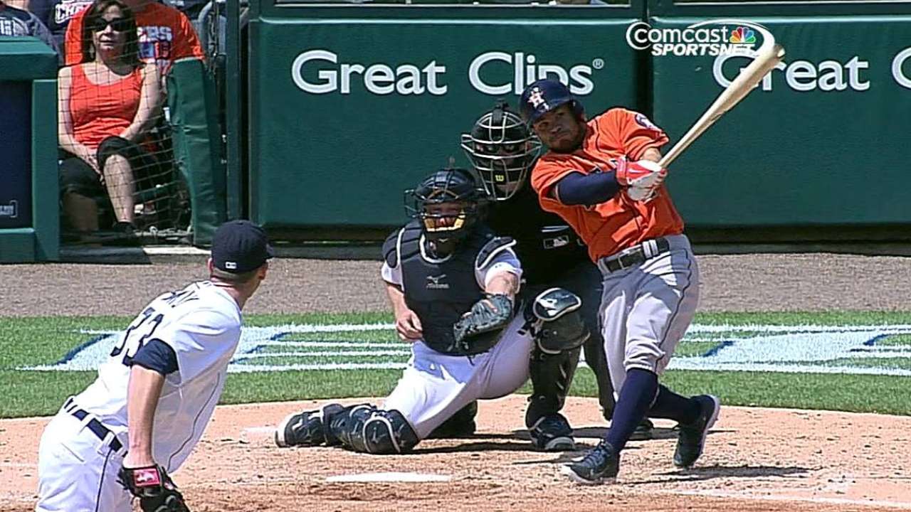 Los Astros frenaron racha ganadora de los Tigres