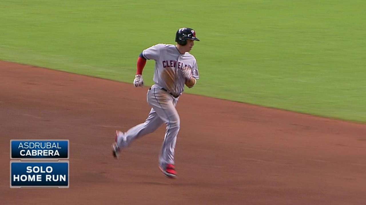 Avilés impulsa con HR victoria de Indios sobre Rays