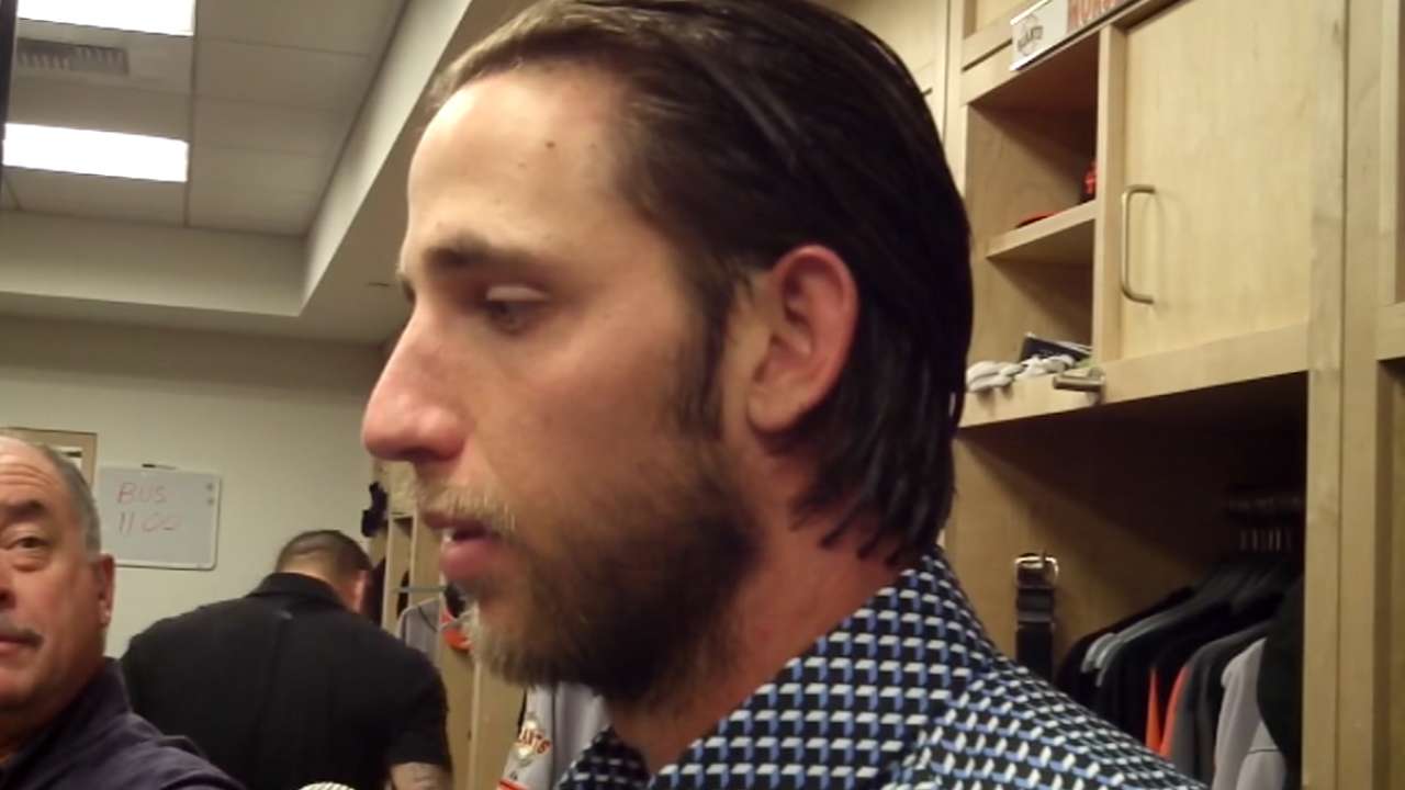 On top of NL, Giants are back where they belong