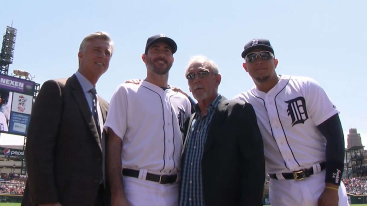 Leyland's achievements celebrated by Tigers