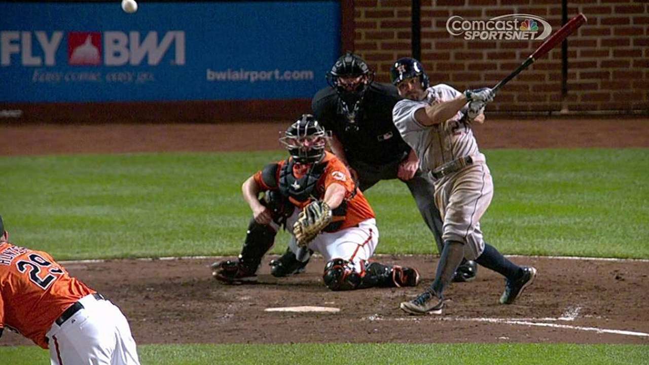 Porter shows confidence in Keuchel as pinch-runner