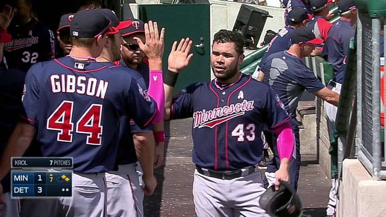 Santana makes first career start in center