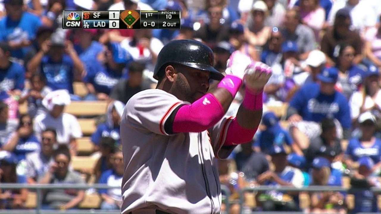 Giants hoping Sandoval on offensive upswing