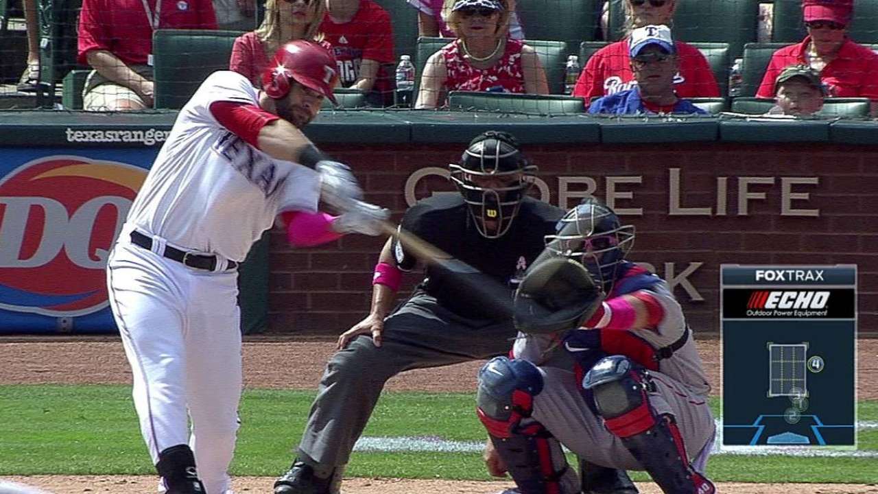 Moreland makes start in left field