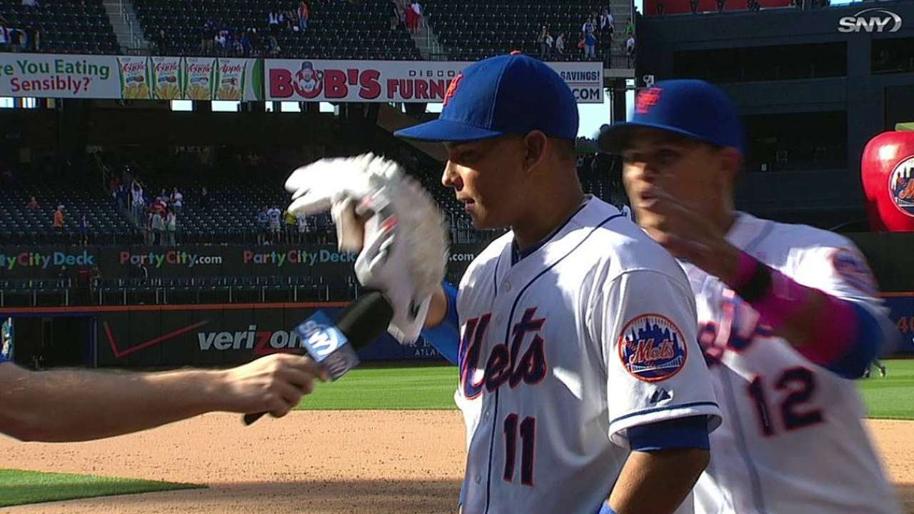 Mets se imponen a Filis con hit de Tejada en la 11ma