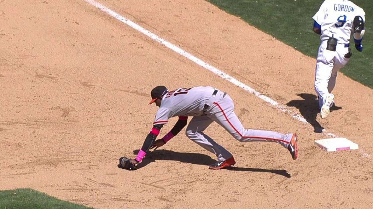 Bochy successful in challenge vs. Dodgers
